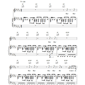Eurythmics I Want It All Musik Noten - Piano, Vocal & Guitar Chords - 17371-0