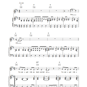 Eurythmics Power To The Meek Musik Noten - Piano, Vocal & Guitar Chords - 17375-0