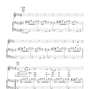 Eva Cassidy A Bold Young Farmer Musik Noten - Piano, Vocal & Guitar Chords - 43280-0