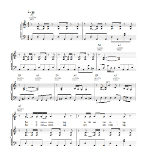 Eva Cassidy Early One Morning Musik Noten - Piano, Vocal & Guitar Chords - 43307-0