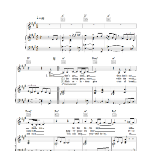 Eva Cassidy God Bless The Child Musik Noten - Piano, Vocal & Guitar Chords - 26694-0