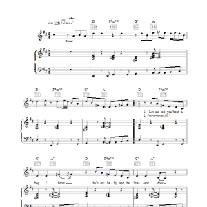 Eva Cassidy Hallelujah, I Love Him So Musik Noten - Piano, Vocal & Guitar Chords - 26695-0