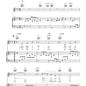Eva Cassidy I Know You By Heart Musik Noten - Piano, Vocal & Guitar Chords - 32789-0