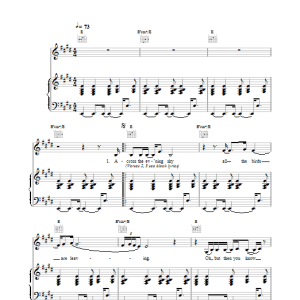 Eva Cassidy Who Knows Where The Time Goes Musik Noten - Piano, Vocal & Guitar Chords - 104212-0