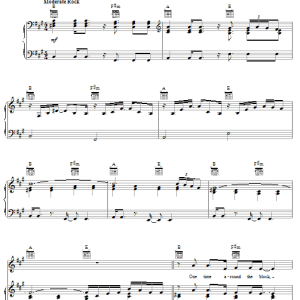 Everlast Saving Grace Musik Noten - Piano, Vocal & Guitar Chords - 59390-0