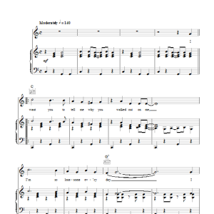 Everly Brothers Walk Right Back Musik Noten - Guitar Chords/Lyrics - 108642-0