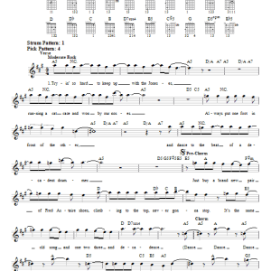 Extreme Decadence Dance Musik Noten - Easy Guitar - 22774-0