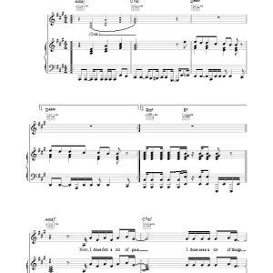 Faith Evans Again Musik Noten - Piano, Vocal & Guitar Chords - 33115-0