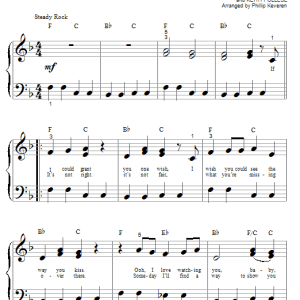 Faith Hill The Way You Love Me (arr. Phillip Keveren) Musik Noten - Big Note Piano - 58424-0