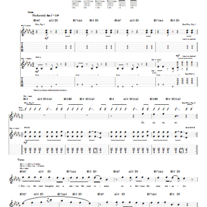 Fall Out Boy Don't You Know Who I Think I Am? Musik Noten - Guitar Tab - 62314-0