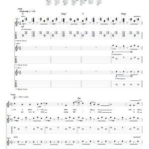 Fall Out Boy The (After) Life Of The Party Musik Noten - Guitar Tab - 62313-0