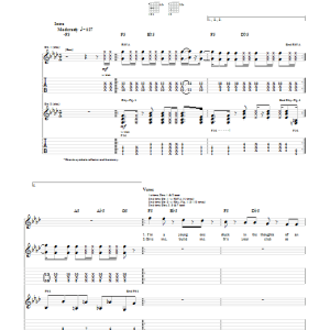 Fall Out Boy W.A.M.S. Musik Noten - Guitar Tab - 70478-0