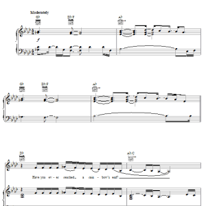 Fantasia I Believe Musik Noten - Piano, Vocal & Guitar Chords - 28932-0