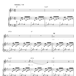 Faryl Smith Ave Maria Musik Noten - Piano & Vocal - 46449-0