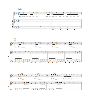 Fatboy Slim Because We Can (from Moulin Rouge) Musik Noten - Piano, Vocal & Guitar Chords - 19135-0