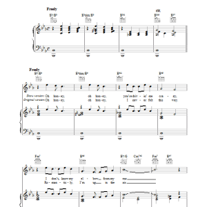 Fats Waller I've Got A Feeling I'm Falling Musik Noten - Piano, Vocal & Guitar Chords - 37537-0