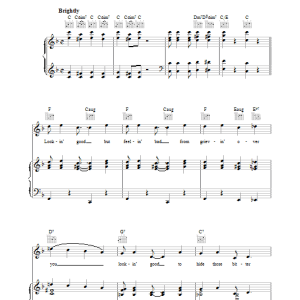Fats Waller Lookin' Good But Feelin' Bad Musik Noten - Piano, Vocal & Guitar Chords - 38593-0