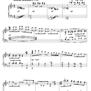 Fats Waller My Feelings Are Hurt Musik Noten - Piano Solo - 52168-0