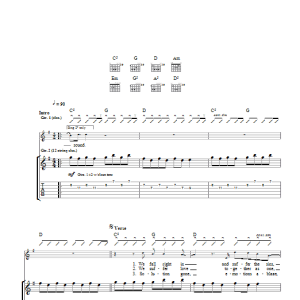 Feeder Comfort In Sound Musik Noten - Guitar Tab - 22926-0