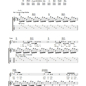 Feeder Dove Grey Sands Musik Noten - Guitar Tab - 31904-0