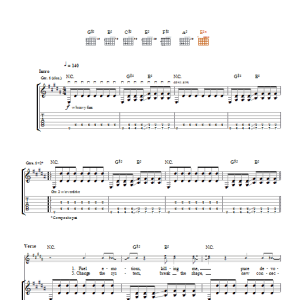 Feeder Helium Musik Noten - Guitar Tab - 22930-0