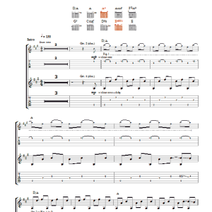 Feeder Moonshine Musik Noten - Guitar Tab - 22933-0