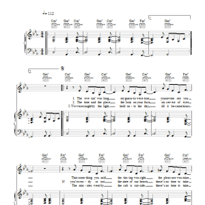 Feist One Evening Musik Noten - Piano, Vocal & Guitar Chords - 42313-0