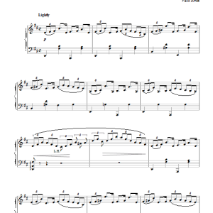 Felix Arndt Nola Musik Noten - Piano Solo - 40305-0