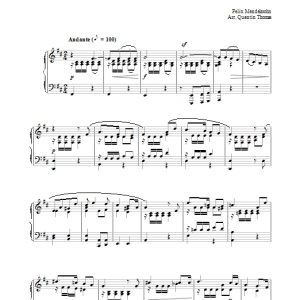 Felix Mendelssohn I Waited For The Lord Musik Noten - Piano Solo - 28168-0