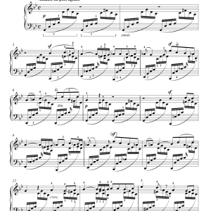 Felix Mendelssohn Song Without Words In G Minor, Op. 102, No. 4 Musik Noten - Piano Solo - 155860-0