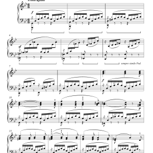 Felix Mendelssohn Song Without Words In G Minor, Op. 53, No. 3 Musik Noten - Piano Solo - 155865-0