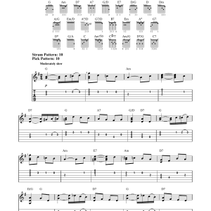 Felix Mendelssohn Spring Song, Op. 62, No. 6 Musik Noten - Easy Guitar Tab - 167522-thumbnail