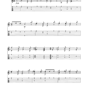 Ferdinando Carulli Allegro In C Musik Noten - Guitar Tab - 122440-0