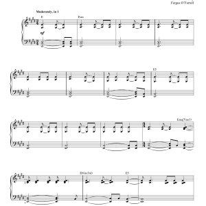 Fergus O'Farrell Gold Musik Noten - Piano & Vocal - 175436-0