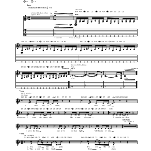 Filter Cancer Musik Noten - Guitar Tab - 69308-0