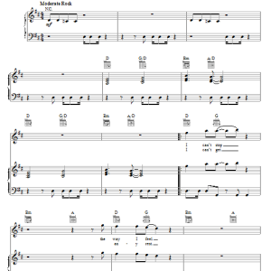 Fine Young Cannibals She Drives Me Crazy Musik Noten - Piano, Vocal & Guitar Chords - 50823-0
