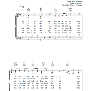 Finn Jorgensen Efterarsbaest Musik Noten - Piano, Vocal & Guitar Chords - 34043-0