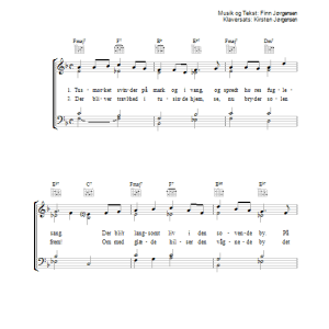 Finn Jorgensen Morgen Musik Noten - Piano, Vocal & Guitar Chords - 34152-0