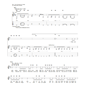 Five Finger Death Punch 100 Ways To Hate Musik Noten - Guitar Tab - 87869-0