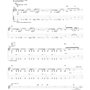 Five Finger Death Punch Generation Dead Musik Noten - Guitar Tab - 87859-0