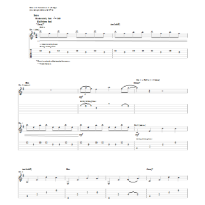 Five Finger Death Punch If I Fall Musik Noten - Guitar Tab - 87871-0