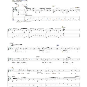 Five Finger Death Punch Remember Everything Musik Noten - Guitar Tab - 87862-0