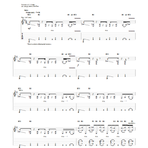Five Finger Death Punch Wicked Ways Musik Noten - Guitar Tab - 87860-0
