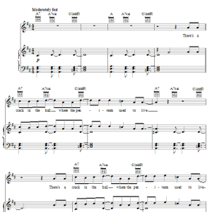 Five For Fighting Boat Parade Musik Noten - Piano, Vocal & Guitar Chords - 20707-0