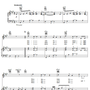 Five For Fighting Jainy Musik Noten - Piano, Vocal & Guitar Chords - 20706-0