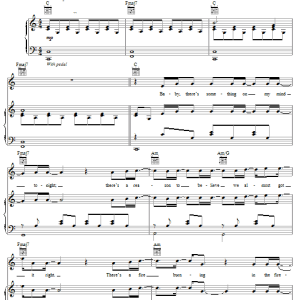 Five For Fighting One More For Love Musik Noten - Piano, Vocal & Guitar Chords - 30179-0
