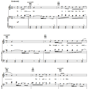 Five For Fighting The Taste Musik Noten - Piano, Vocal & Guitar Chords - 30180-0