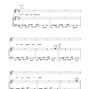 Five Shake Musik Noten - Piano, Vocal & Guitar Chords - 17582-0