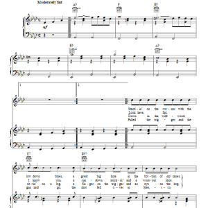 Flatt & Scruggs Salty Dog Blues Musik Noten - Piano, Vocal & Guitar Chords - 66924-0