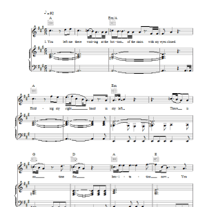 Fleet Foxes Innocent Son Musik Noten - Piano, Vocal & Guitar Chords - 46553-0